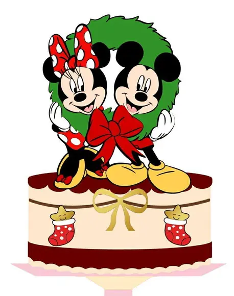 Topo de Bolo Natal