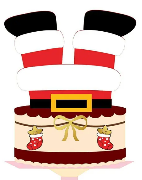 Topo de Bolo Natal