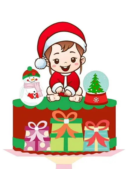 Topo de Bolo Natal