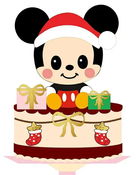 Topo de Bolo Natal