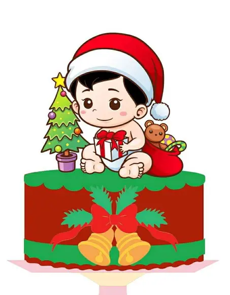Topo de Bolo Natal