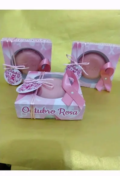 Outubro Rosa Sabonete