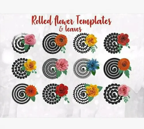 Flores em Espiral