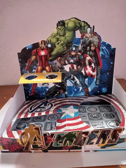 Cestinha de Páscoa 2026 - Vingadores