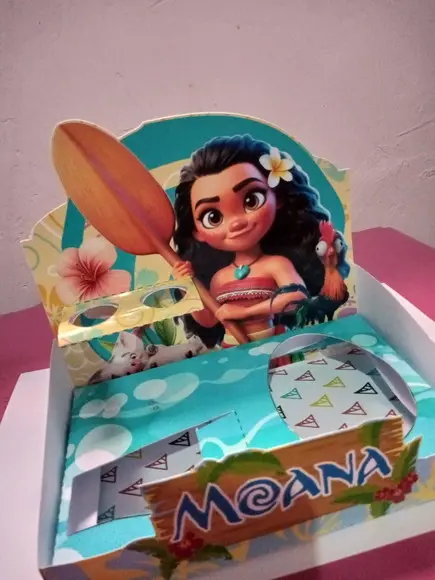 Cestinha de Páscoa 2026 - Moana