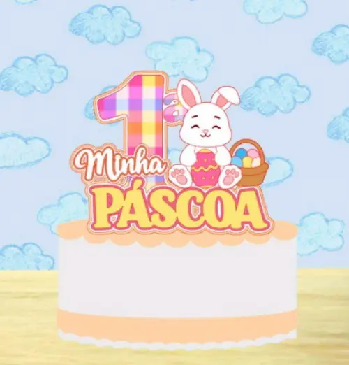 Topo Minha Primeira Páscoa 2026
