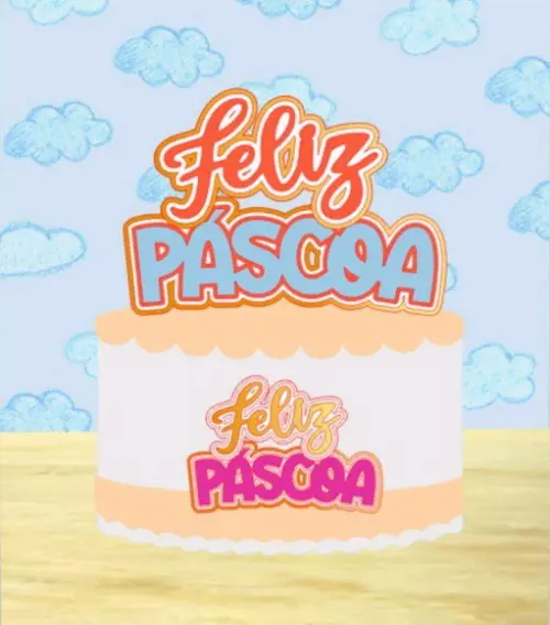 Topo 8 - Feliz Páscoa 2026