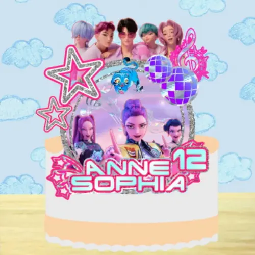 Topo Huntrix Guerreiras K-pop