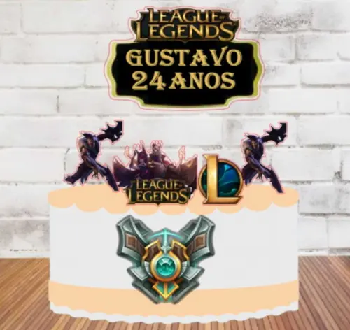 Topo de Bolo 04 League Of Legends