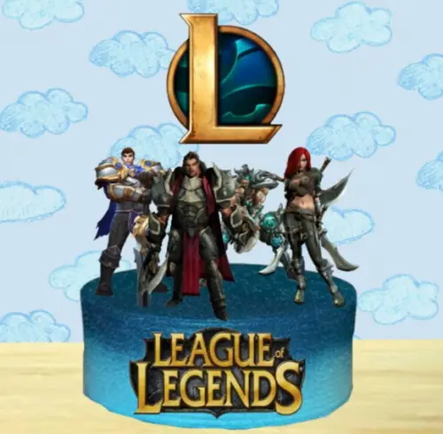 Topo de Bolo 01 League Of Legends