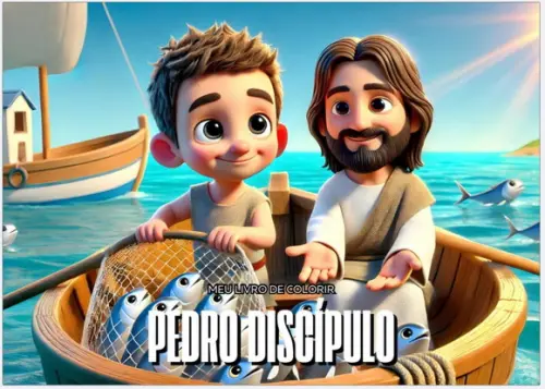 Meu Livro de Colorir Pedro Discípulo em pdf