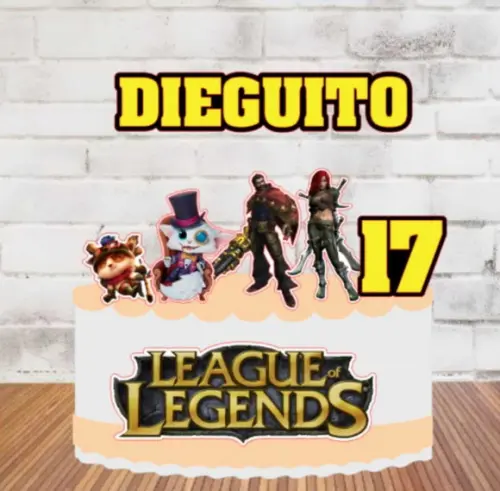 Topo de Bolo 02 League Of Legends