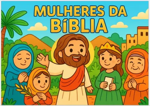 Meu Livro de Colorir Mulheres Bíblia em pdf