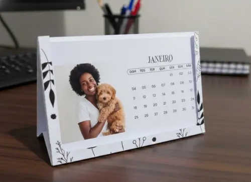Calendário de Mesa 2026 em pdf