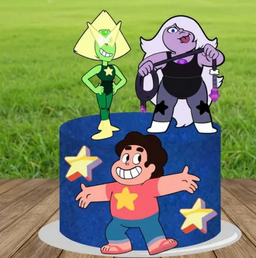 Topo de Bolo Steven Universe