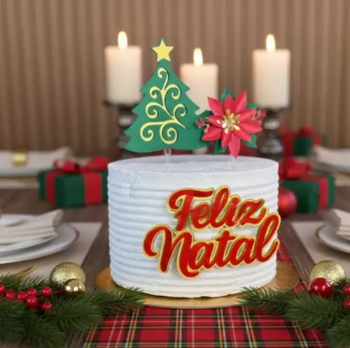 Topo 14 Feliz Natal Árvore Flor 2025