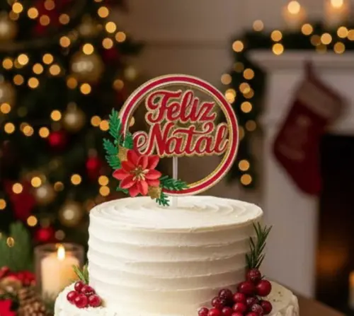 Topo 13 Feliz Natal Circular 2025