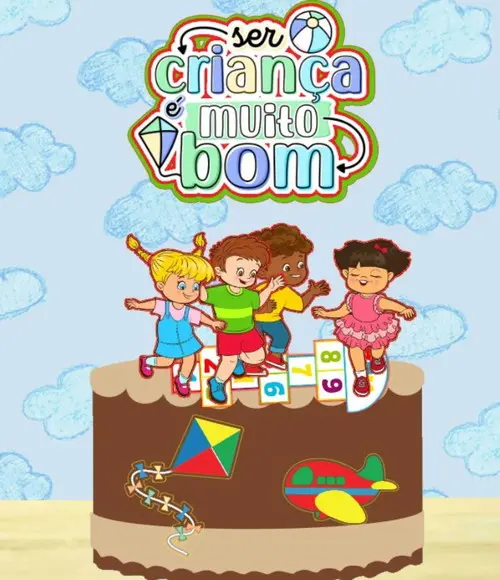 Topo Ser Criança É Muito Bom