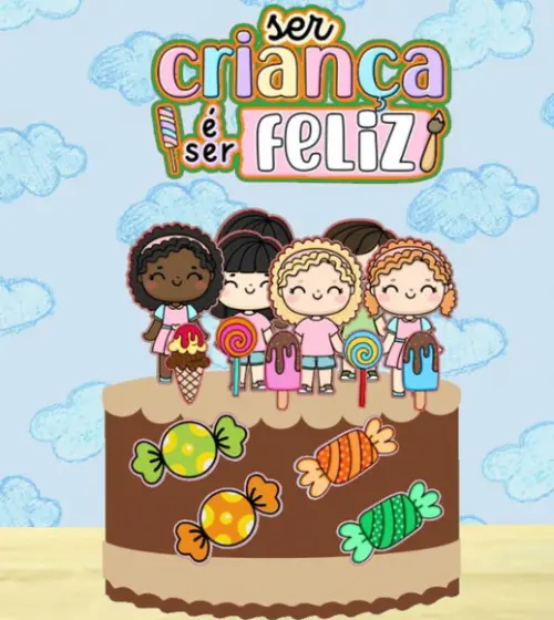 Topo Dia das Crianças Doces