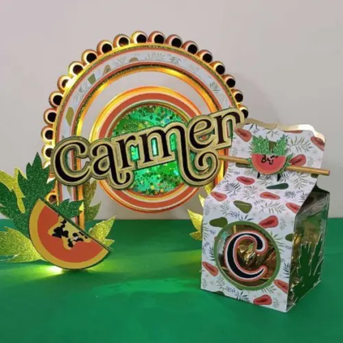 Topo Papaya com Caixinha