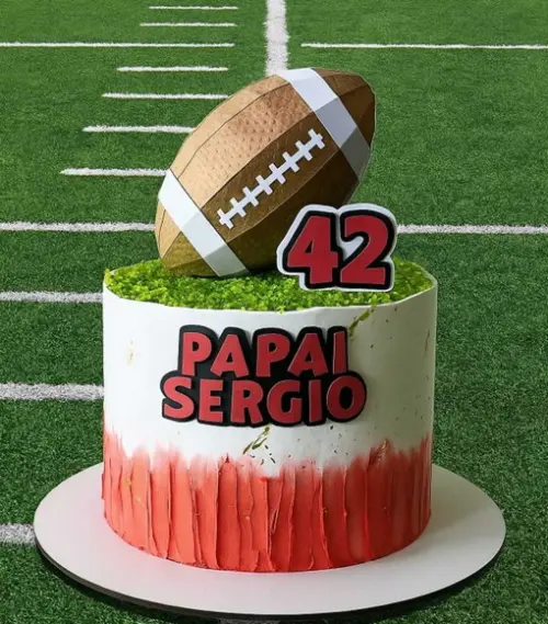 Topo Bola 3d Futebol Americano