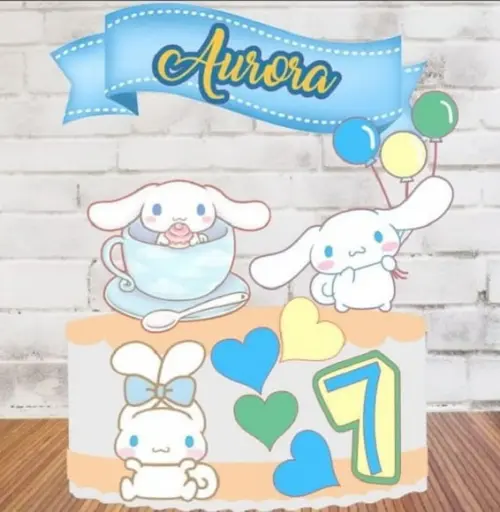 Topo de Bolo Cinnamoroll 3