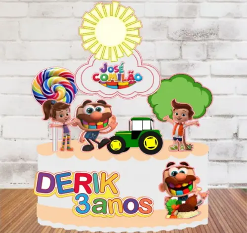 Topo de Bolo Zé Comilão 1