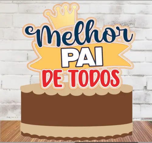 Topo Melhor Pai de Todos 2025