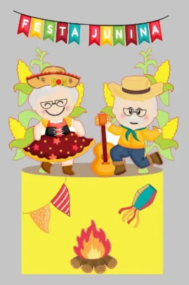 Topo Casal de Avós Caipira