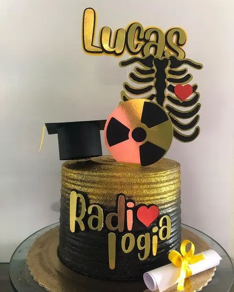 Topo de Bolo Radiologia