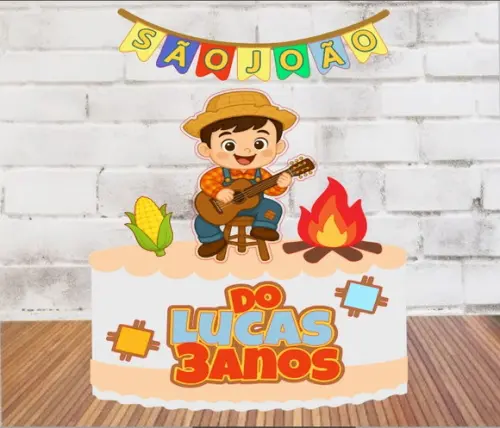 Topper Sao Joao Menino Luxo