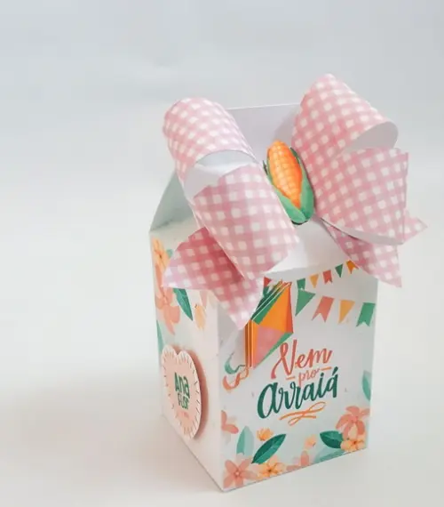 Caixa Milk Vem Pro Arraiá 2025