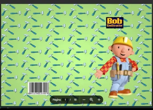 Revista de Colorir Bob Construtor em pdf