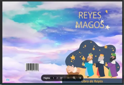 Revista de Colorir Reis Magos em pdf