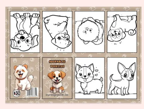 Mini Livro Cachorrinhos em pdf