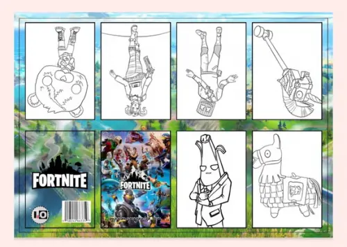 Mini Livro Fortnite em pdf