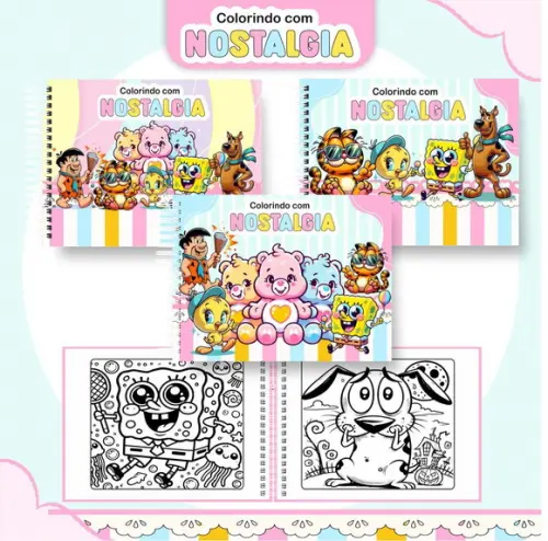 Colorindo com Nostalgia em pdf