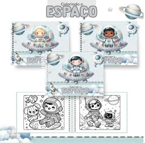 Colorindo o Espaço em pdf