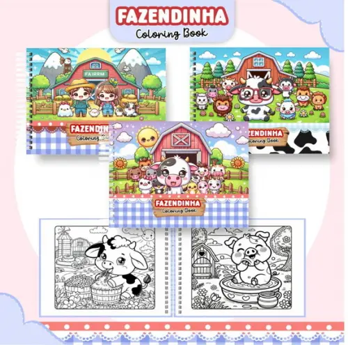 Colorindo Fazendinha em pdf