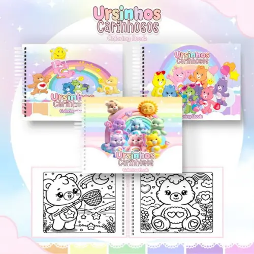 Colorindo Ursinhos Carinhosos em pdf