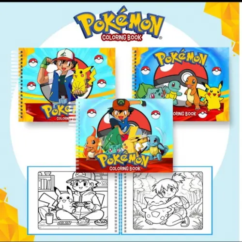 Colorindo com Pokémon em pdf