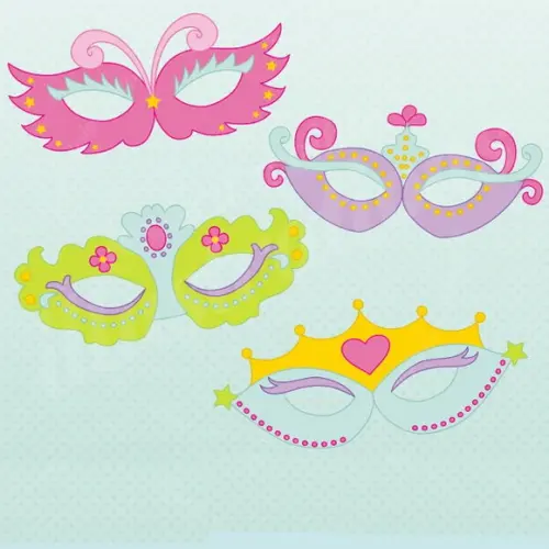 Mascaras Princesas Carnaval em Png