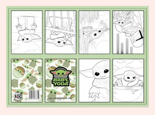 Mini Livro Yoda Baby em pdf
