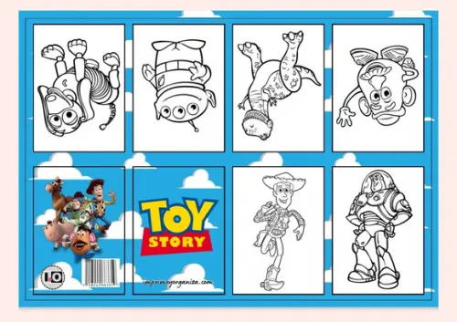 Mini Livro Toy Story em pdf