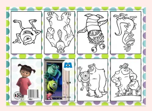 Mini Livro Monstros S.a em pdf