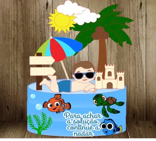 Topo Pool Party e Nemo