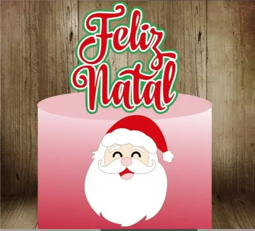 Topo Rosto do Papai Noel