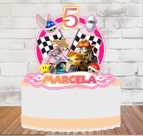 Topo Shaker Mario Kart Menina