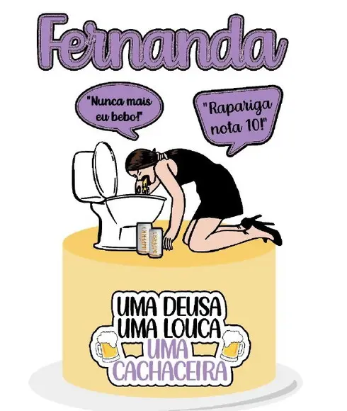 Topo Uma Deusa Louca e Cachaceira 3