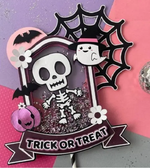 Topo Caveirinha Halloween